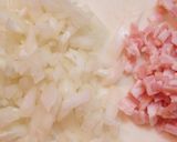 スクランブルハンバーグ作り方1写真