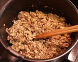 スクランブルハンバーグ作り方3写真