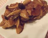 ✿キノコな煮込みハンバーグそ~す✿作り方9写真
