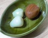 らっきょう☀梅　おにぎり作り方1写真
