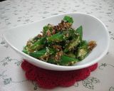 オクラの梅肉あえ作り方4写真