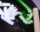 さっぱり＊きゅうりと山芋の梅肉和え＊作り方1写真