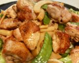竹の子＆鶏肉のバターしょう油炒め♪作り方8写真