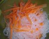 人参と白滝の炒め煮（お弁当）作り方1写真