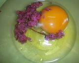 桜卵焼き(お弁当)作り方3写真