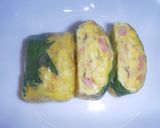 桜卵焼き(お弁当)作り方7写真