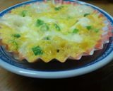 レンジで簡単！カップでツナチーオムレツ♪作り方2写真