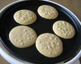 クランベリーソースのモカパンケーキ作り方4写真
