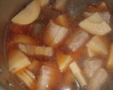 圧力鍋で筍と豚バラ煮作り方5写真