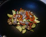 チキンバジルご飯作り方3写真
