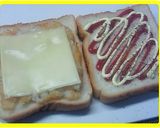 ハッシュドポテトとチーズのホットサンド作り方1写真