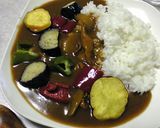 彩り野菜のカレー作り方4写真