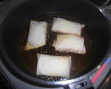 おつまみ☆チーズ春巻き作り方4写真