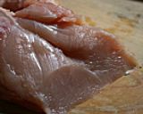 鳥胸肉のカレー風味ソース添え作り方1写真