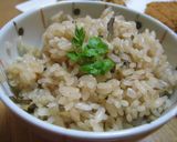 塩昆布としらすの炊き込みご飯作り方6写真