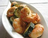 海老とズッキーニのミルク味噌炒め作り方7写真