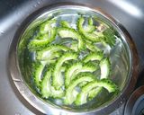 ゴーヤと鶏肉のとろみ煮作り方2写真