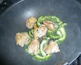 ゴーヤと鶏肉のとろみ煮作り方4写真