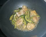ゴーヤと鶏肉のとろみ煮作り方6写真