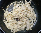 お弁当にもう1品★エノキのマヨ炒め作り方3写真
