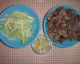 砂肝のピリ辛和え作り方1写真