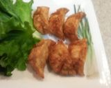 残ったポテトサラダでポテマヨ餃子☆作り方3写真