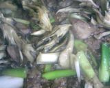 しっとり鶏レバーとしゃっきり葱の味噌炒め作り方7写真