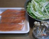 鮭とキャベツの蒸し焼き☆作り方1写真