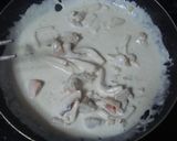 ブロッコリーホタテとイカのクリームパスタ作り方8写真