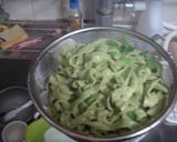 ブロッコリーホタテとイカのクリームパスタ作り方11写真