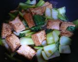 厚揚げと青梗菜の煮物作り方4写真