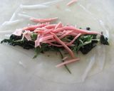 金時草の生春巻き作り方5写真