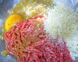 お箸で食べる☆やわらか煮込みハンバーグ作り方3写真