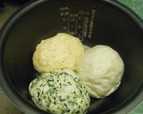 炊飯器シリーズ③☆３色ベジタブルぱん作り方7写真