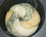 炊飯器シリーズ③☆３色ベジタブルぱん作り方11写真