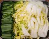 ニラと白菜の鶏そぼろ中華あんかけ😋作り方1写真