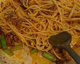 牛肉とアスパラのトマトパスタ作り方5写真