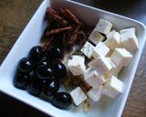 ギリシャ風フェタチーズのサラダ★前菜に作り方3写真