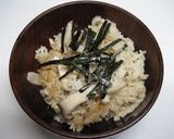 キノコの鶏釜めし作り方5写真