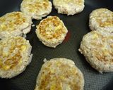 豆腐ハンバーグ☆甘酢ケチャップソースがけ作り方4写真