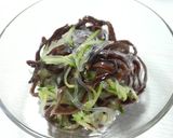 食感つるつるのサッパリ酢の物作り方6写真