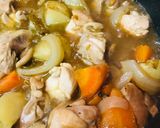 炒め煮カレー●チキン＆チーズカレー作り方2写真