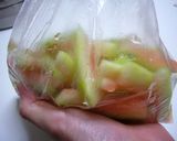 スイカの皮の即席お漬物作り方5写真