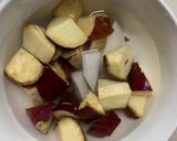 根菜茄子白菜レモン味噌デミ味温野菜サラダ作り方2写真