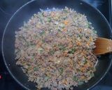 カレールーでドライカレー。作り方3写真