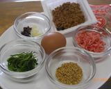 鉄骨納豆炒飯作り方2写真