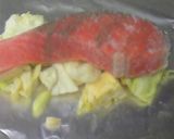 調理時間15分!鮭&春キャベツホイル焼き作り方2写真