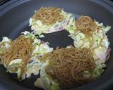 ボリューム満点　モダン焼き風？作り方3写真