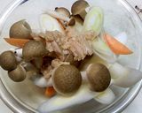 【簡単】一度に3品：南瓜の肉詰め蒸し他作り方5写真