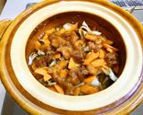 【土鍋】焼き鳥缶の炊き込みごはん作り方4写真